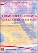 Cover of Orme di economia nelle sacre scritture