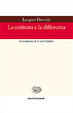 Cover of La scrittura e la differenza