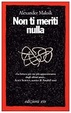 Cover of Non ti meriti nulla