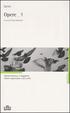 Cover of Opere