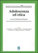 Cover of Adolescenza ed etica