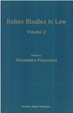 Cover of Italian Studies in Law