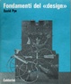 Cover of Fondamenti del design