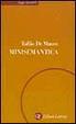 Cover of Minisemantica dei linguaggi non verbali e delle lingue