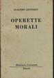 Cover of Operette morali