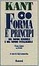 Cover of Forma e principi del mondo sensibile e del mondo intellegibile