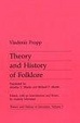 Cover of Theory and History of Folklore