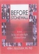 Cover of Before Stonewall