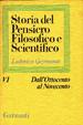 Cover of Storia del pensiero filosofico e scientifico - Vol. 6