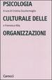 Cover of Psicologia culturale delle organizzazioni