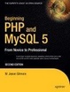 Cover of Beginning PHP and MySQL 5
