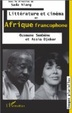 Cover of Littérature et cinéma en afrique francophone
