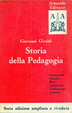 Cover of Storia della Pedagogia