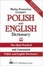 Cover of "Wiedza Powszechna Compact Polish and English Dictionary"