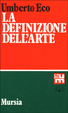 Cover of La definizione dell'arte