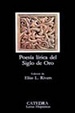 Cover of Poesía lírica del Siglo de Oro