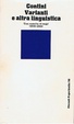 Cover of Varianti e altra linguistica