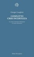 Cover of Conflitto crisi incertezza