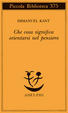 Cover of Che cosa significa orientarsi nel pensiero