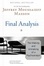 Cover of "Final Analysis"