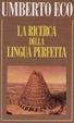 Cover of La ricerca della lingua perfetta nella cultura europea