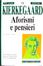 Cover of "Aforismi e pensieri"