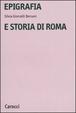 Cover of Epigrafia e storia di Roma