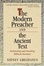 Cover of "The Modern Preacher and the Ancient Text"