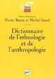 Cover of Dictionnaire de l'ethnologie et de l'anthropologie