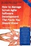 Cover of The Truth about Agile Software Development with Scrum - How to Manage Scrum Agile Software Development, the Facts You Should Know