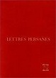 Cover of Lettres persanes