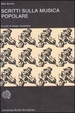 Cover of Scritti sulla musica popolare