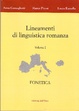 Cover of Lineamenti di linguistica romanza - Volume I