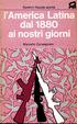 Cover of L'america latina dal 1880 ai nostri giorni