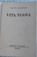 Cover of Vita nuova
