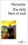 Cover of "Par-delà bien et mal"