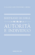 Cover of Autorità e individuo