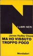 Cover of Ma ho vissuto troppo poco