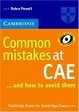 Cover of Common Mistakes at CAE...and How to Avoid Them