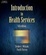 Cover of "Introduction To Health Services"