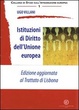 Cover of Istituzioni di Diritto dell'Unione Europea