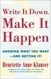 Cover of Write It Down Make It Happen