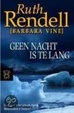 Cover of Geen nacht is te lang