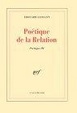 Cover of Poétique de la relation