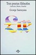 Cover of TRES POETAS FILOSOFOS