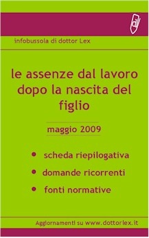 More about le assenze dal lavoro dopo la nascita del figlio