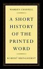 A Short History of the Printed Word
