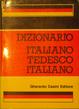 Cover of Dizionario italiano tedesco - tedesco italiano