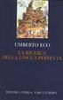Cover of La ricerca della lingua perfetta nella cultura europea