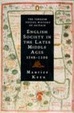 Cover of English Society in the Later Middle Ages